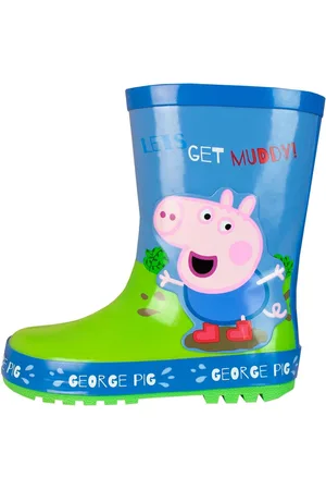 Character Blue George Pig Waterproof Wellies AU 5 (EU 22)