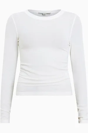 AllSaints AllSaints White Bec Long Sleeve T-Shirt L