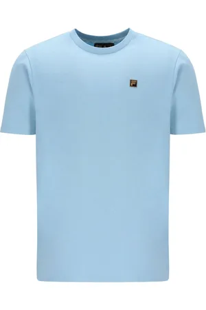 Fila Blue Yaxley 2 Premium Essential 100% Cotton T-Shirt S