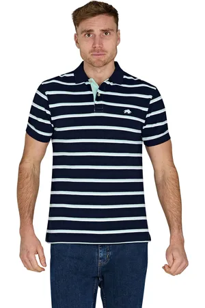 Raging Bull 100% Cotton Triple Stripe Pique Polo Shirt 4XL