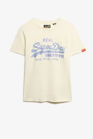Superdry White VL Rhinestone Slim Fit T-Shirt AU 14