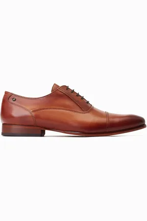 Base London Angelo Lace-Up Toe Cap Oxford Shoes AU 12 (EU 46)