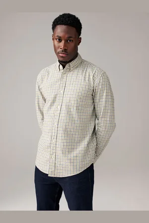 Next Check Long Sleeve 100% Cotton Oxford Shirt XS