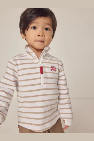 The White Company 100% Cotton London Bus Rugby Top 5