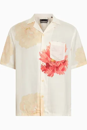 AllSaints AllSaints Fleur Short Sleeve Shirt XL