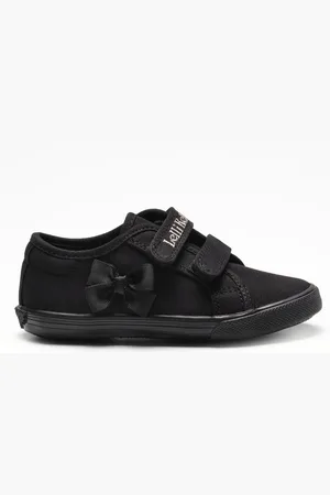 Lelli Kelly Black Hook and Loop Trainers AU 2.5 (EU 35)