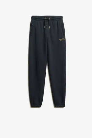 Superdry Richest Navy Essential Logo Cuff Joggers AU 8
