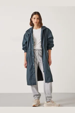Hush Puppies Grey Kinvara Raincoat L