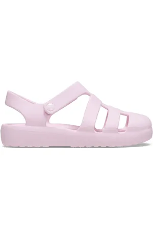 Crocs Ballerina Pink Kids Fisherman Sandals AU 2 (EU 34.5)