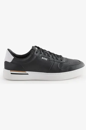 HUGO BOSS Black Clint Stripe Detail Logo Trainers AU 12 (EU 46)