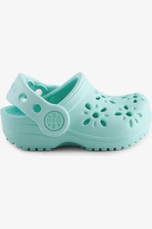 Crocs Kids Classic Floral Cut Out Clogs AU 4 (EU 20.5)