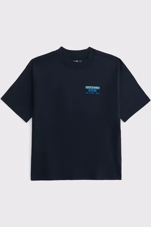 Abercrombie & Fitch Blue Back Logo T-Shirt 11