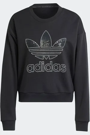 adidas Black Snake Print 100% Cotton Sweatshirt AU 16-18