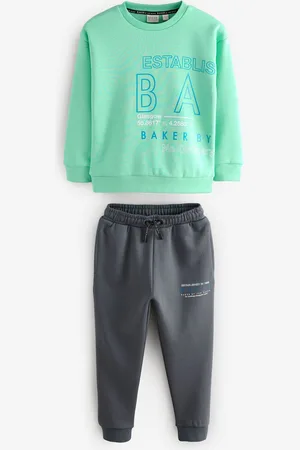 Ted Baker Green Graphic Sweatshirt and Joggers Set 9
