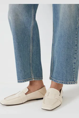 Hush Puppies Square Toe Leather Loafers 36
