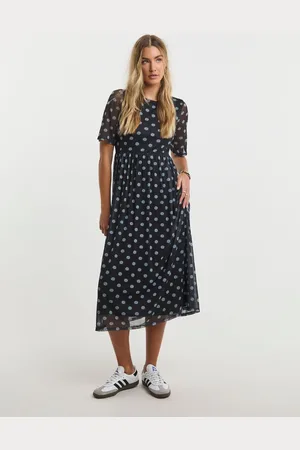 Simply Be Mesh Short Sleve Midi Dress AU 24