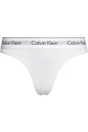 Calvin Klein White Modern Cotton Thong S