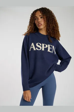 South Beach Blue Funnel Neck Jumper M