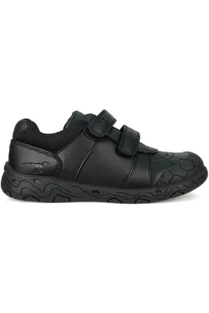 Toezone Boys Dex Vegan Dinosaur Print School Shoes AU 10 (EU 28)