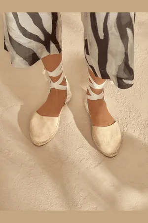 MANEBI Flat Valenciana Espadrilles AU 7 (EU 38)