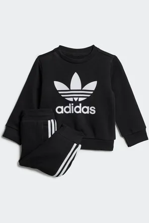adidas Black Infant Sweatshirt and Joggers Set 6