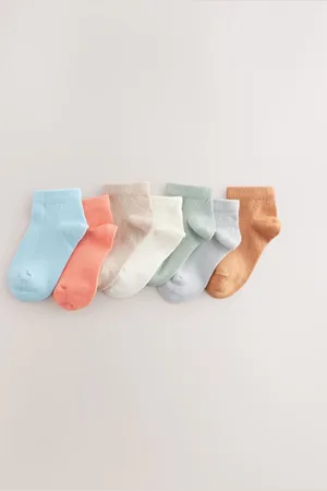 Next Blue/Neutral Trainers Socks 7 PK
