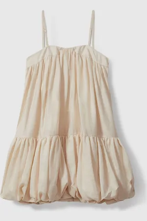 Reiss Emery Bubble Hem Removable Strap Mini Dress AU 8