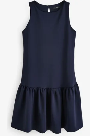 Next Sleeveless Jersey Drop Waist Mini Dress AU 20