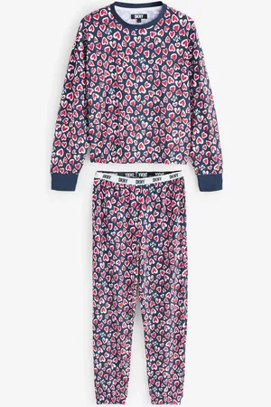 DKNY Sweater Knit Long Sleeve Top & Joggers Set M