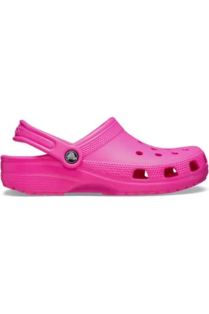 Crocs Hot Pink Adults Classic Clogs AU 9 (EU 41)