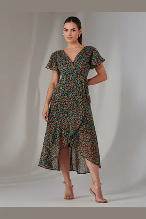 Jolie Moi Petite High Low Midaxi Dress AU 12
