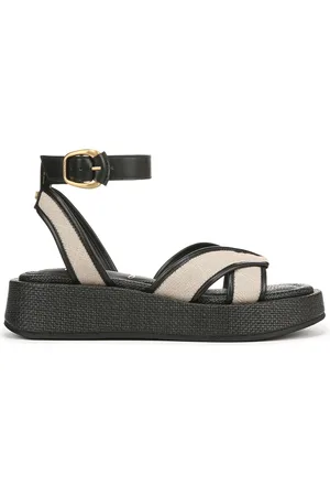 Sam Edelman Regular Fit Nylie Gladiator Black Sandals AU 8 (EU 39)