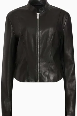 AllSaints AllSaints Black Sadler Jacket AU 6