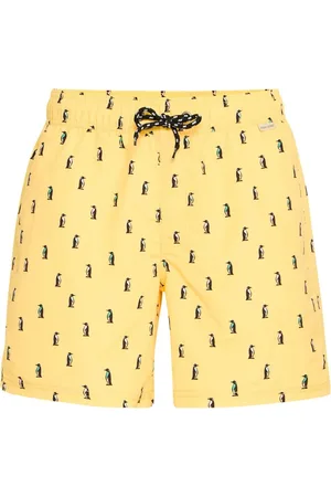 Blend Penguin Print Swim Shorts medium