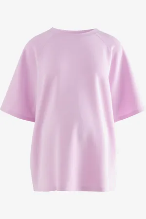 Next Pink Maternity Soft Touch Co-ord Short Sleeve T-Shirt L