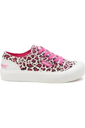 Rocket Dog Animal Print Jazzin Plus Monroe Cotton Trainers AU 5 (EU 36)