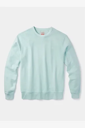 Aubin Blue Vestry Crew 100% Cotton Sweatshirt XL