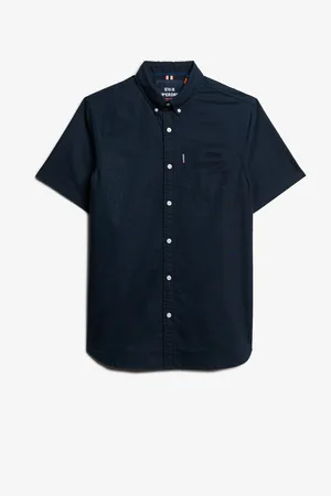 Superdry Oxford Short Sleeve 100% Cotton Shirt XXL