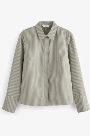 Next Fitted Collared Long Sleeve Shirt AU 8