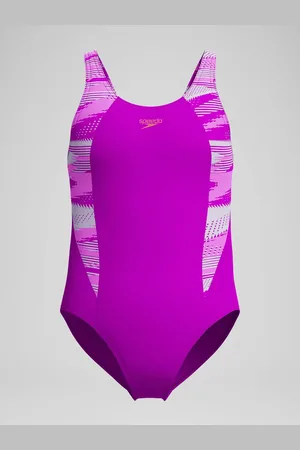 Speedo Pink Hyperboom Splice Muscleback Swimsuit 15