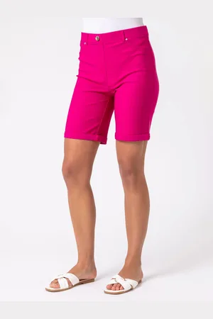 Roman Turned Hem Stretch Shorts AU 12