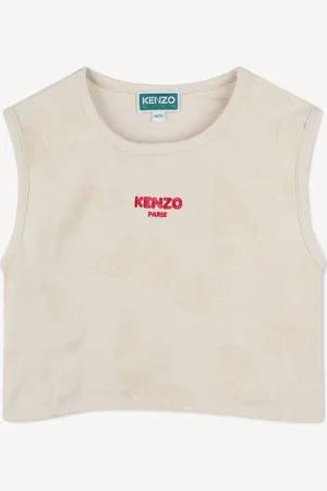 Kenzo Natural Logo Palm Tree Tank Top And Shorts Set 6 Years (116cm)