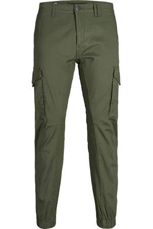 JACK & JONES Green Cargo Trouser 32W x 29L (UK 32 S)