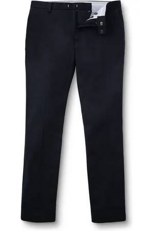 Charles Tyrwhitt Blue Classic Fit Smart Texture Trousers W32 L30