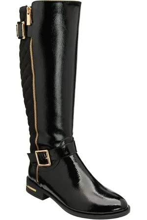 Lotus Black Leg Boots AU 8 (EU 39)