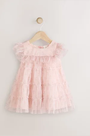 Next Mesh Baby Dress (0mths-2yrs) Up to 1 Month (56cm)