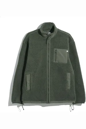 Farah Green Bradley Full-Zip Fleece Jacket L