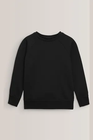 Next Black 1 Pack Crew Neck School Sweater (3-16yrs) 16 Years (176cm)