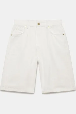 mint&berry 100% Cotton Longline Denim Shorts AU 14
