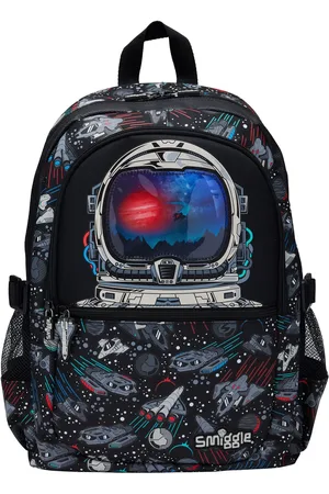 SMIGGLE Black Eclipse Classic Attach Backpack one